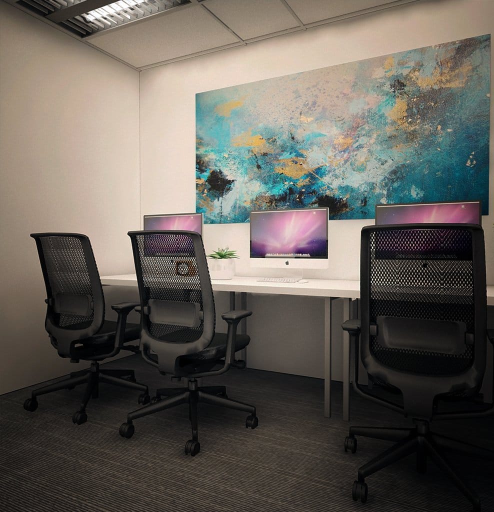 Work space of office South Quarter