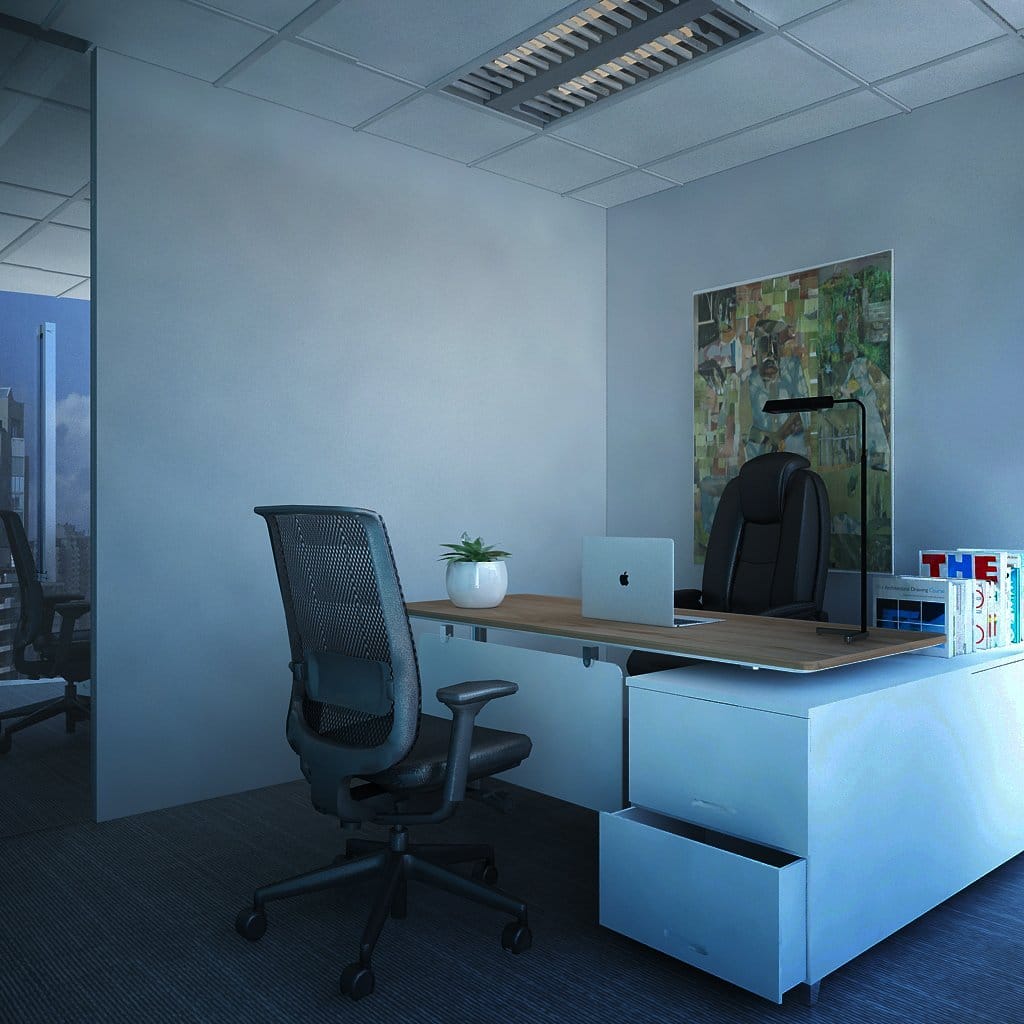 Enclosed office in TB Simatupang