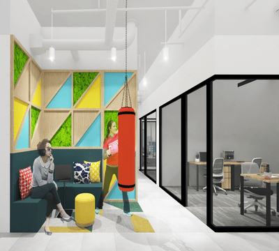 Office Collabpration Space in Sequis Tower