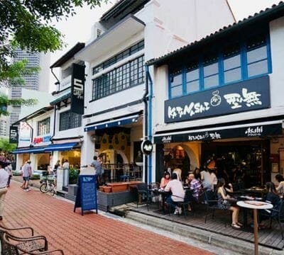 Boat Quay Shophouse office